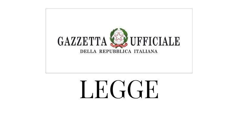 legge gazzetta ufficiale - redigo