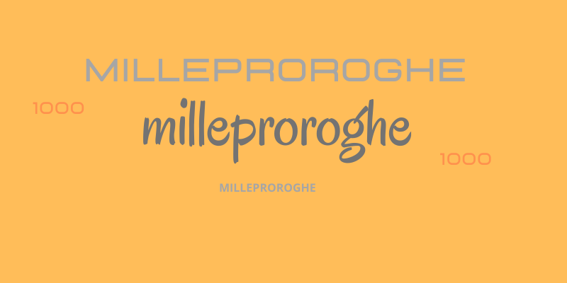 milleproroghe - redigo