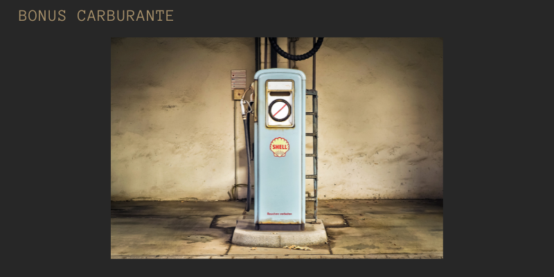 bonus carburante - redigo