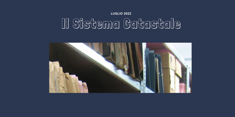 catasto - sistema catastale - redigo