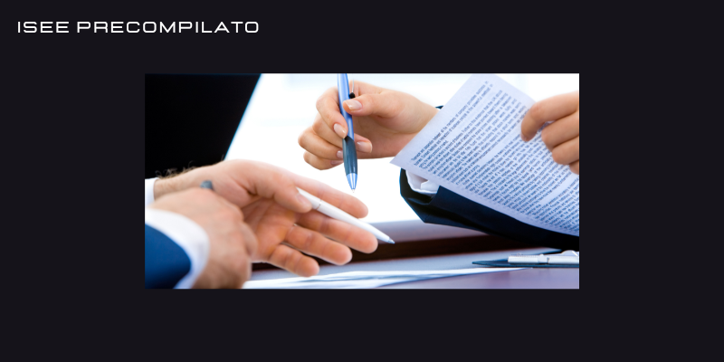 ISEE precompilato - accesso diretto - redigo