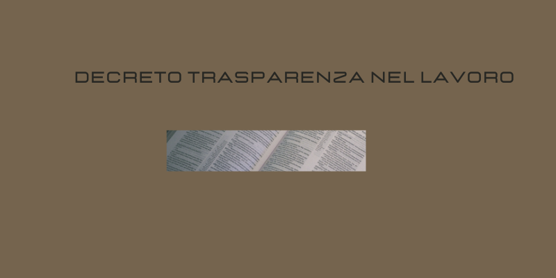 decreto trasparenza - redigo