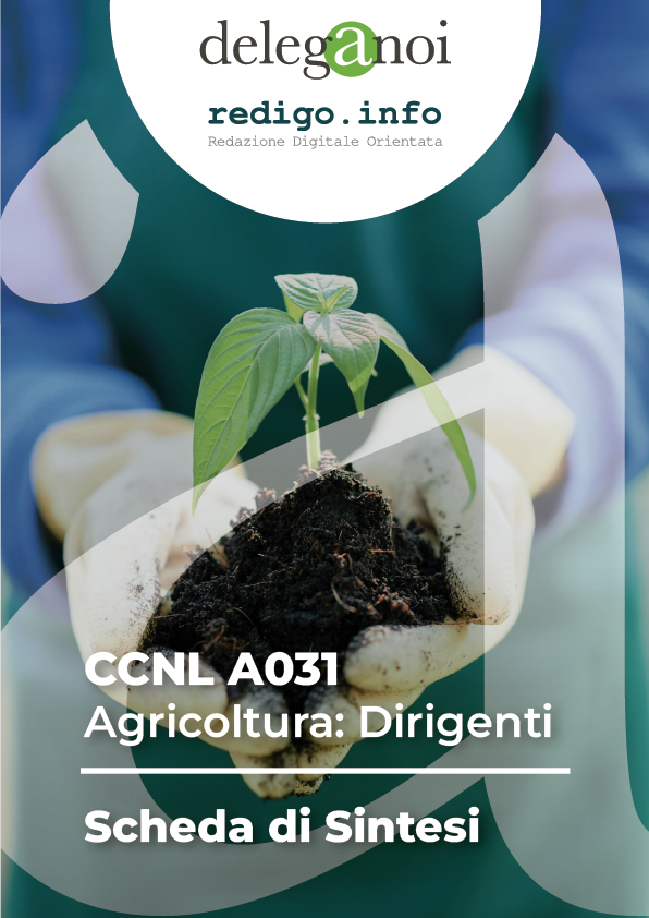 CCNL A031 - Agricoltura: Dirigenti