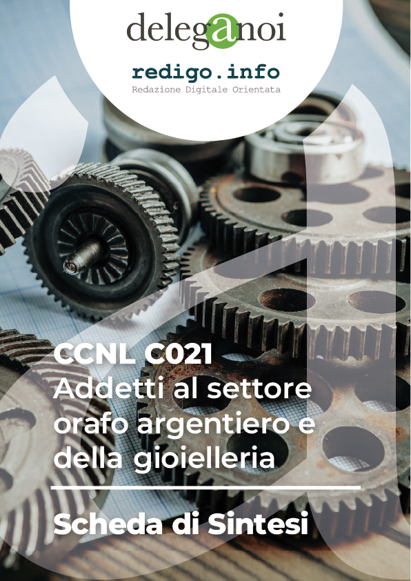 CCNL C021 - Settore orafo, argentiero e delle gioiellerie