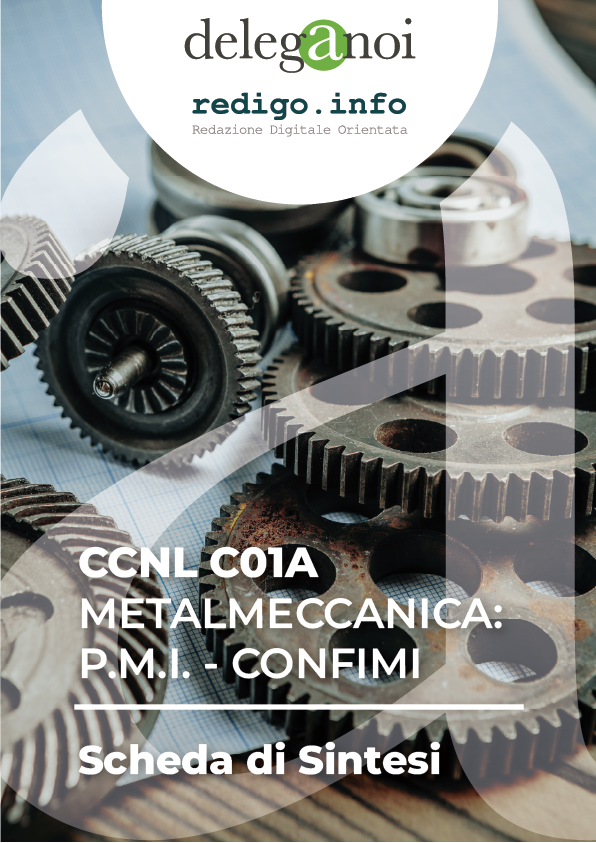 CCNL C01A - Metalmeccanica PMI - Confimi