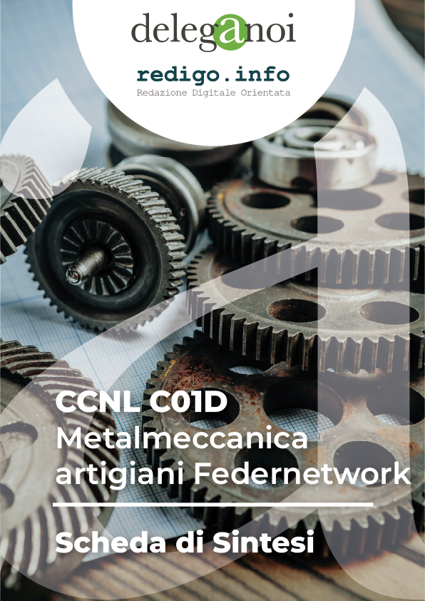 CCNL C01D - Metalmeccanica artigiani (FEDERNETWORK)
